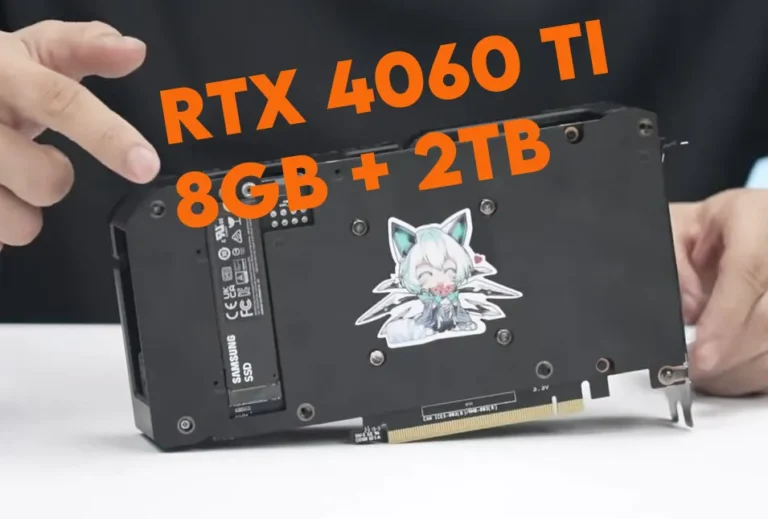 ASUS Memamerkan GPU Nvidia RTX 4060 Ti dengan Slot M.2 SSD